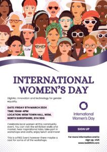International Women's Day 2024 @ Wem Town Hall