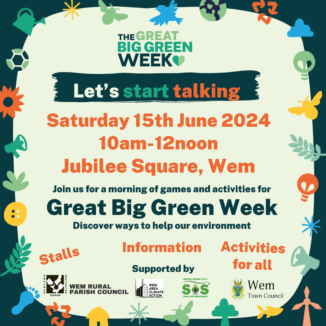 A Climate Conversation on Saturday 15th June 2024 – The Great Big Green Week