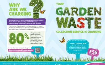 Information from Shropshire Council about garden waste subscriptions