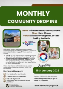 Community Drop In @ Edstaston Village Hall